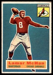 1956 TOPPS LAMAR MCHAN ROOKIE FOOTBALL CARD