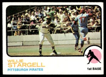 1973 TOPPS WILLIE STARGELL BASEBALL CARD