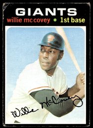 1971 TOPPS WILLIE MCCOVEY BASEBALL CARD