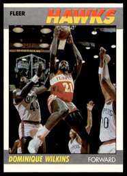 1987 TOPPS DOMINIQUE WILKINS BASKETBALL CARD