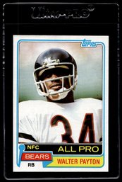 1981 TOPPS WALTER PAYTON FOOTBALL CARD