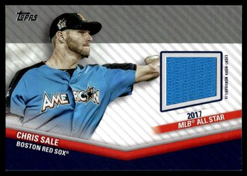 2020 TOPPS PATCH RELIC CHRIS SALE BASEBALL CARD