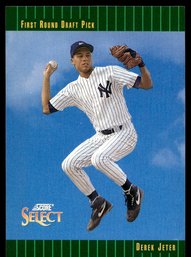 1992 Score Derek Jeter Rookie Baseball Card