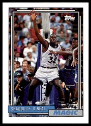 1992 TOPPS SHAQ ROOKIE BASKETBALL CARD