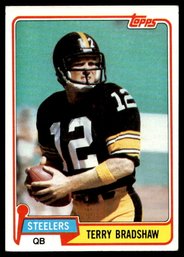 1981 TOPPS TERRY BRADSHAW FOOTBALL CARD