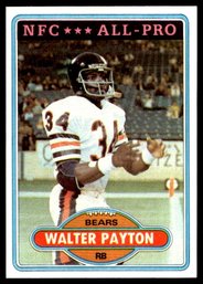 1980 TOPPS WALTER PAYTON FOOTBALL CARD