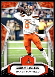 2019 R&S BAKER MAYFIELD 2ND YEAR FOOTBALL CARD