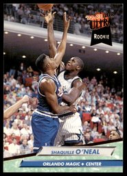 1992 FLEER SHAQ ROOKIE BASKETBALL CARD