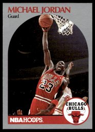 1990 HOOPS MICHAEL JORDAN BASKETBALL CARD