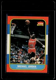 1986 FLEER MICHAEL JORDAN REPRINT BASKETBALL CARD