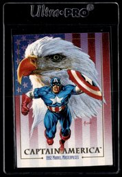 1992 FLEER MARVEL CAPT. AMERICAN COMIC CARD