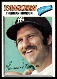 1977 TOPPS THURMAN MUNSON BASEBALL CARD