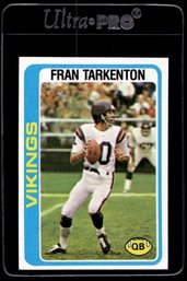 1978 TOPPS FRAN TARKENTON FOOTBALL CARD