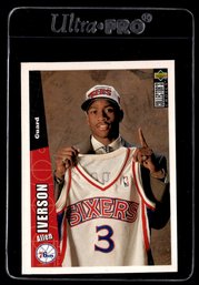 1996 UPPER DECK ALLEN IVERSON ROOKIE BASKETBALL CARD