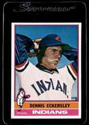 1976 TOPPS DENNIS ECKERSLEY ROOKIE BASEBALL CARD