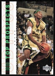 LEBRON JAMES 03-04 UPPER DECK TOP PROSPECTS ROOKIE CARD