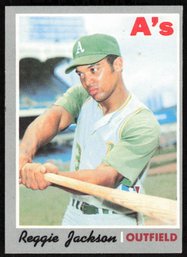 1970 Topps Baseball Reggie Jackson