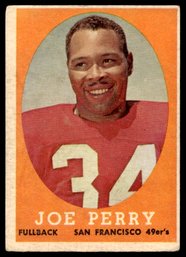 1958 TOPPS JOE PERRY FOOTBALL CARD