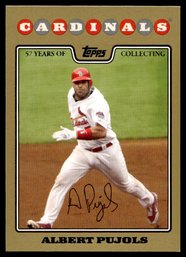 2008 Topps #d' /2008 Albert Pujols Baseball Card