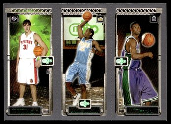 2003 TOPPS TIOS CARMELO ANTHONY ROOKIE BASKETBALL CARD