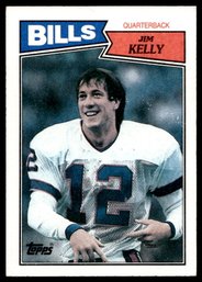 1987 TOPPS JIM KELLY ROOKIE FOOTBALL CARD