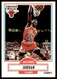 1990 FLEER MICHAEL JORDAN BASKETBALL CARD