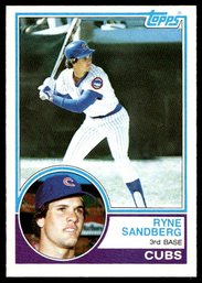 1983 TOPPS RYNE SANDBERG ROOKIE BASEBALL CARD