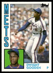 1984 TOPPS TRADED DWIGHT GOODEN ROOKIE BASEBALL CARD