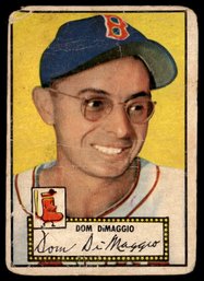 1952 TOPPS DOM DIMAGGIO BASEBALL CARD