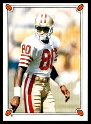 1987 TOPPS JERRY RICE FOOTBALL CARD