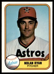 1981 FLEER NOLAN RYAN BASEBALL CARD