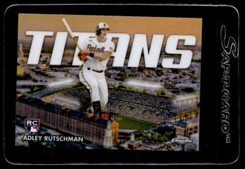 2023 TOPPS CHROME ADLEY RUTSCHMAN ROOKIE BASEBALL CARD