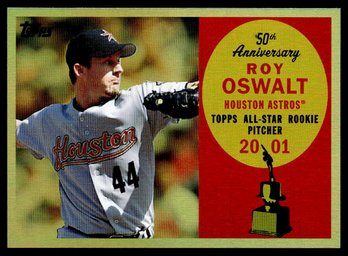 2008 TOPPS #D' /99 ROY OSWALT ROOKIE BASEBALL CARD