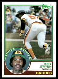 1983 TOPPS TONY GYWNN ROOKIE BASEBALL CARD