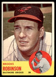 1963 TOPPS BROOKS ROBINSON BASEBALL CARD