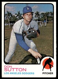 1973 TOPPS DON SUTTON BASEBALL CARD