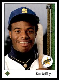 1989 UPPER DECK KEN GRIFFEY JR ROOKIE BASEBALL CARD