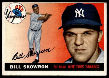 1955 TOPPS BILL SKOWRON BASEBALL CARD