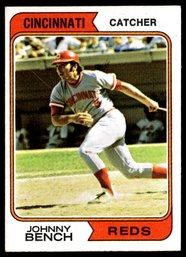 1974 TOPPS JOHNNY BENCH BASEBALL CARD