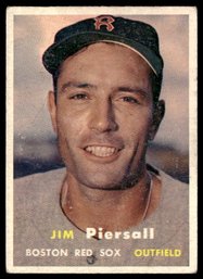 1957 TOPPS JIM PEIRSALL BASEBALL CARD