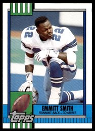 1990 TOPPS EMMITT SMITH ROOKIE FOOTBALL CARD