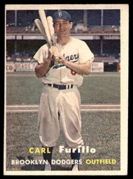 1957 TOPPS CARL FURILLO BASEBALL CARD