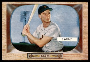1955 BOWMAN AL KALINE BASEBALL CARD