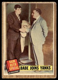 1962 TOPPS BABE RUTH BASEBALL CARD