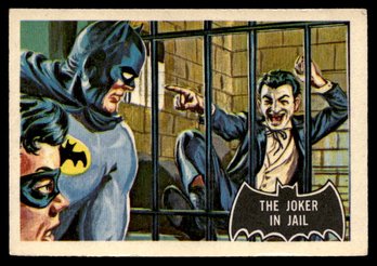 1966 A&BC BATMAN NON SPORT CARD