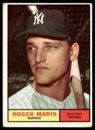 1961 TOPPS ROGER MARIS BASEBALL CARD