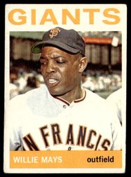 1964 TOPPS WILLIE MAYS BASEBALL CARD