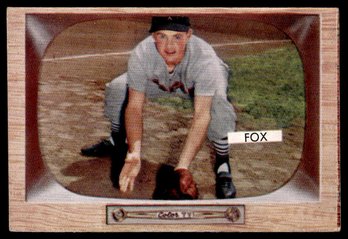 1955 BOWMAN NELLIE FOX BASEBALL CARD