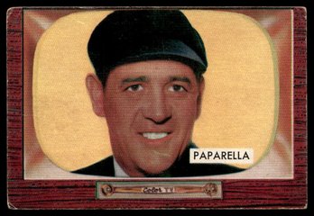 1955 BOWMAN JOE PAPARELLA BASEBALL CARD