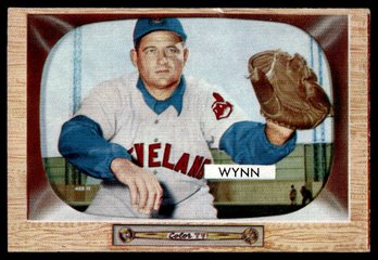 1955 BOWMAN ERALY WYNN BASEBALL CARD